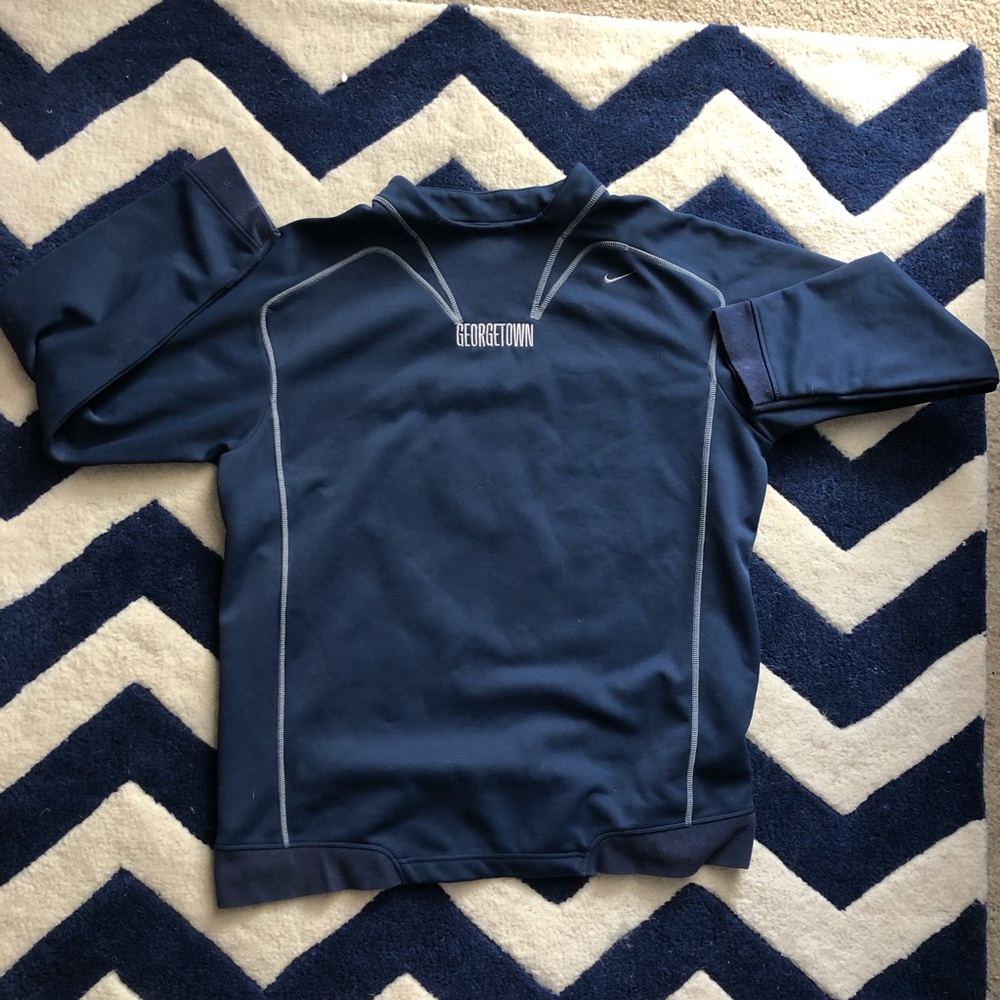 Nike Men’s Large Blue Georgetown Pull over